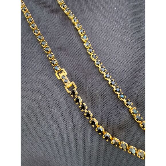 Beautiful Vintage Tennis Crystal Necklace - Picture 3 of 6